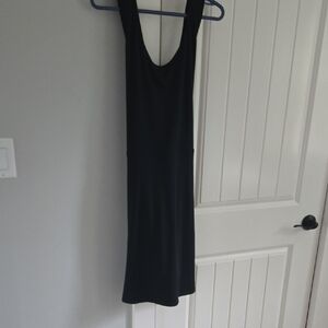 Columbia Black Backless Dress
